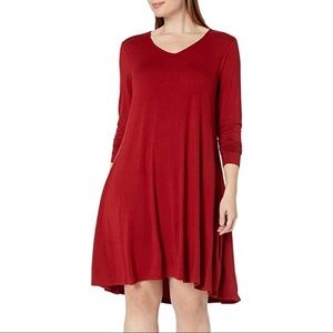 Long Sleeve T-Shirt Swing Dress